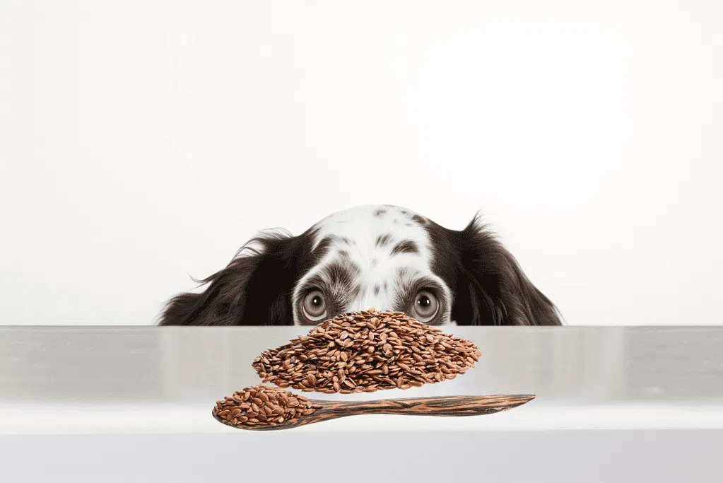 Whole flax seeds