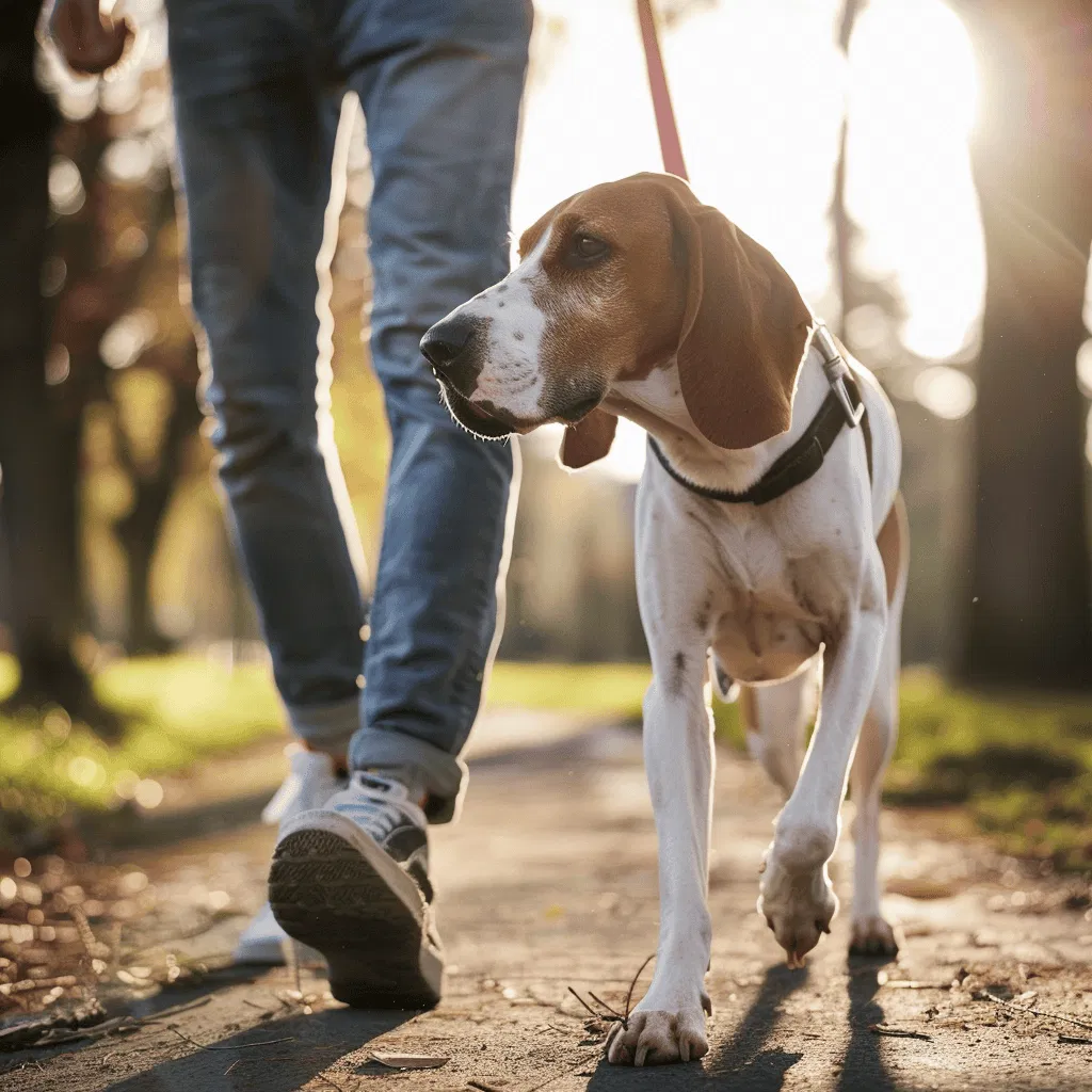 American English Coonhound Exercise