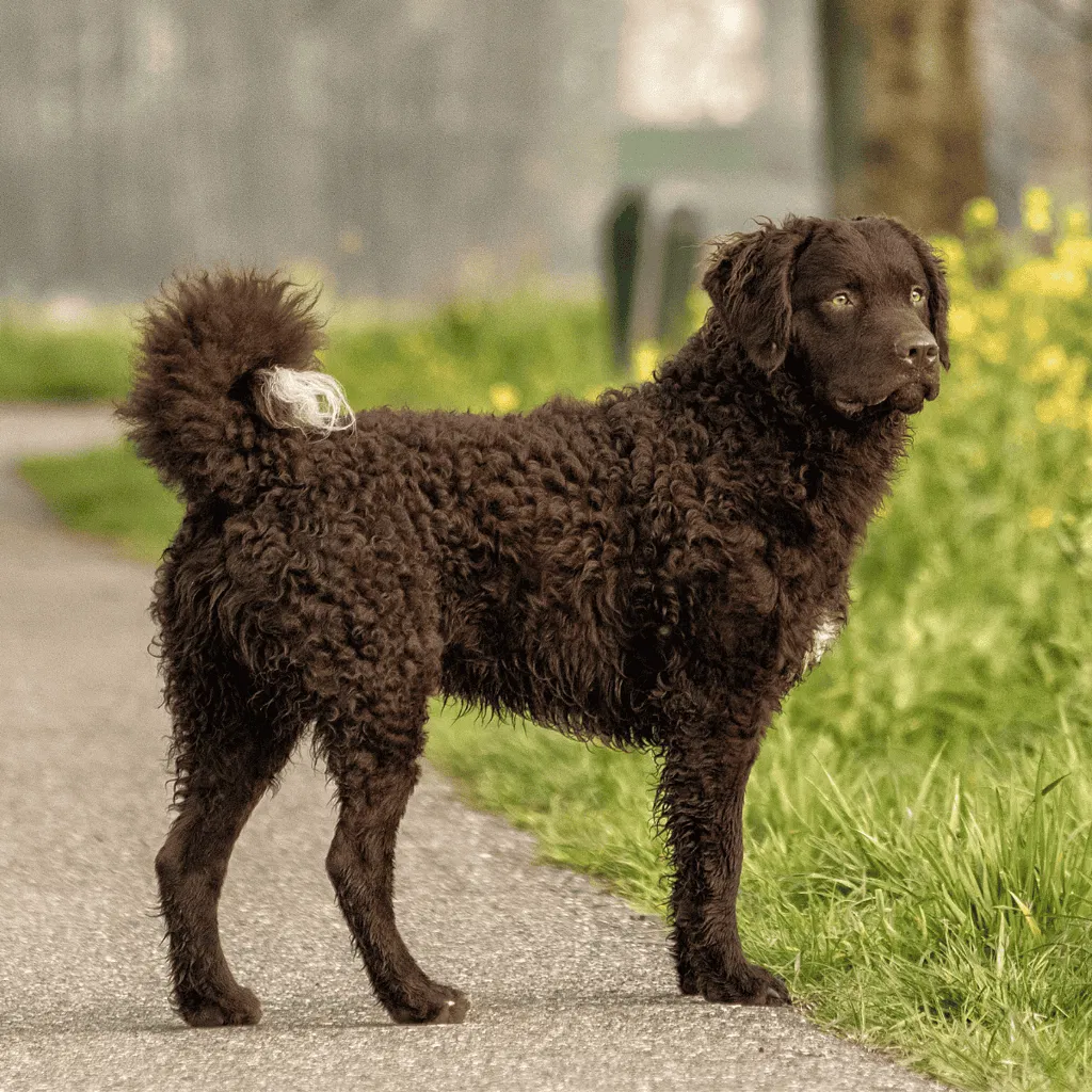Curly-coated retrievers are one of the oldest retriever breeds