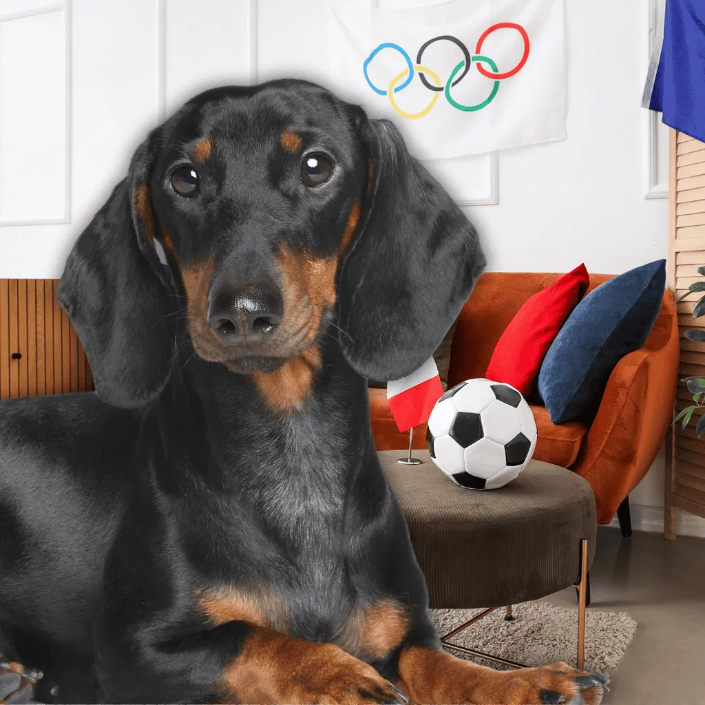 A Dachshund Was the First Olympic Mascot