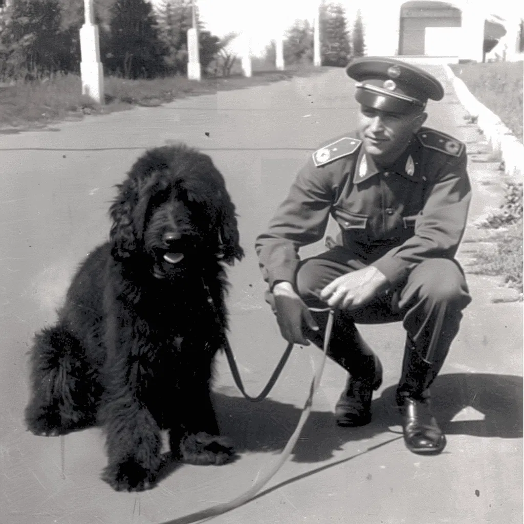 Black Russian Terrier They Were Military Dogs for the Soviet Union