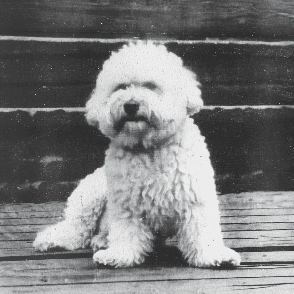Bichon Frises are centuries-old dogs